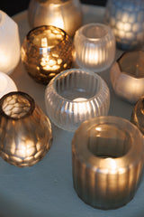 Luster Waxinelicht - Wit