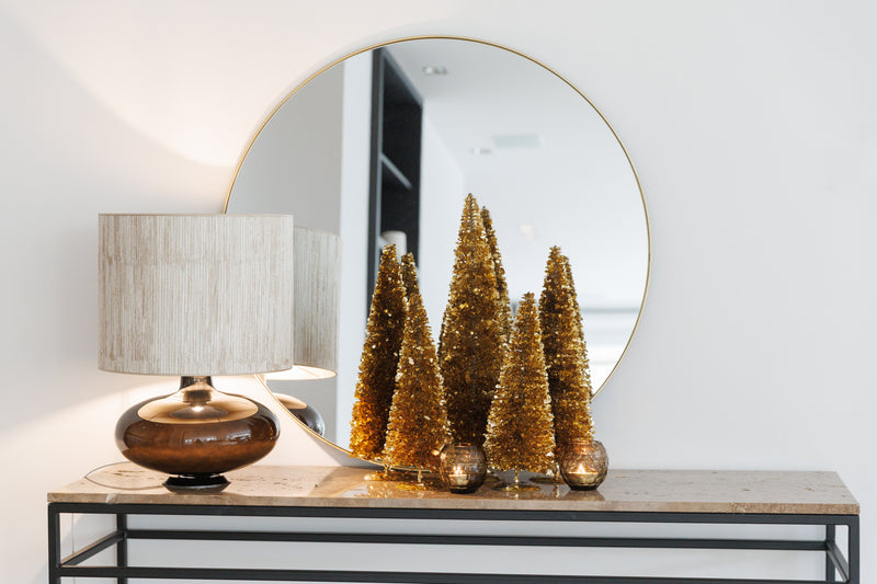 Sequins Kerstboom Goud