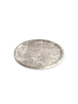 D'argento Dienblad Rond Marmer