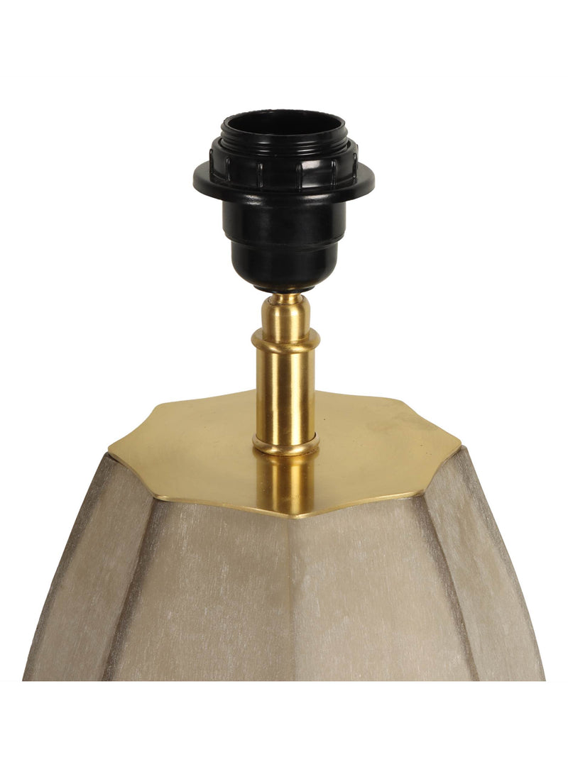 Onyx table lamp