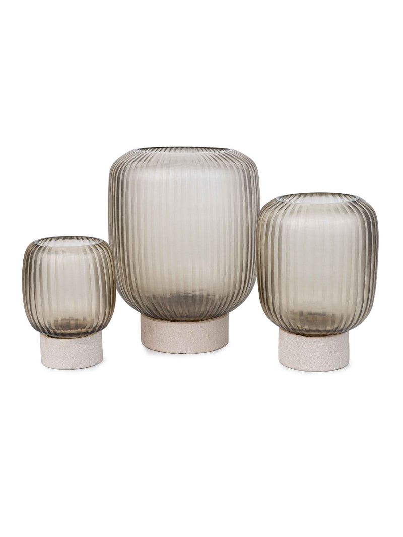 Mea Windlicht - Smoke