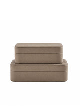 Bellagio Leren Box Taupe