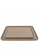 Bellagio Leren Dienblad Taupe