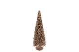 Sparkle Christmas Tree Champagne