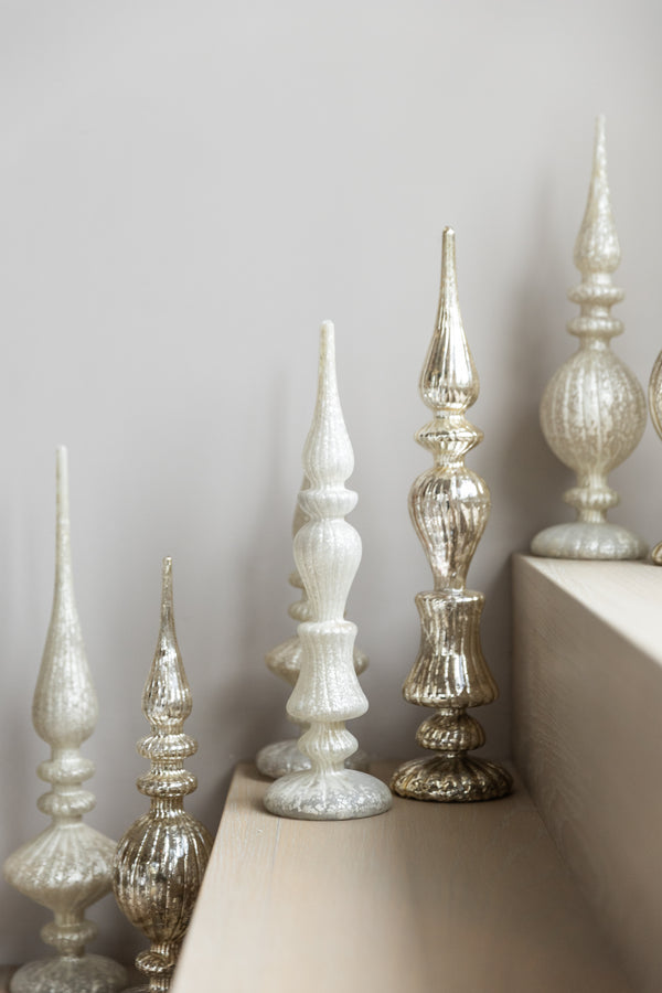 Magic Kerst Glans Wit - Set van 3