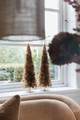 Sequins Kerstboom Champagne