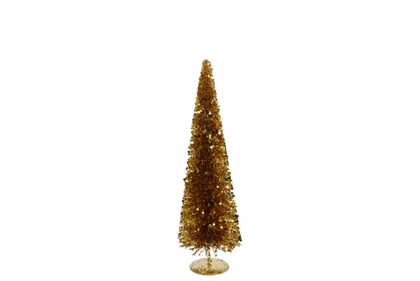 Sequins Kerstboom Goud