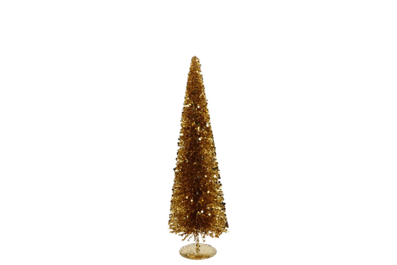 Sequins Kerstboom Goud