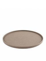 Bellagio Leren Dienblad Taupe
