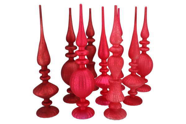 Magic Kerst Mat Rood - Set van 3