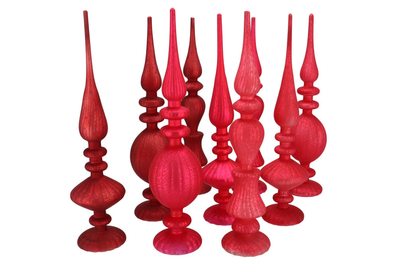 Magic Kerst Mat Rood - Set van 3