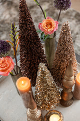 Sequins Kerstboom Champagne