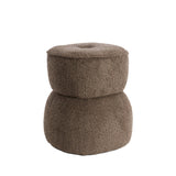 Leyla Pouf - Chocolade Bruin