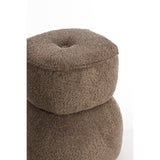 Leyla Pouf - Chocolade Bruin