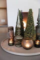 Magic Kerst Piek Groen Glans - Set van 3