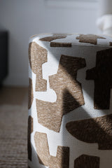 Pouf Jigsaw Tobacco - By La Femme