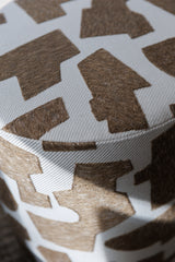 Pouf Jigsaw Tobacco - By La Femme