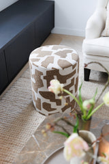 Pouf Jigsaw Tobacco - By La Femme