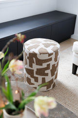 Pouf Jigsaw Tobacco - By La Femme