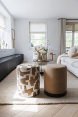 Pouf Jigsaw Tobacco - By La Femme