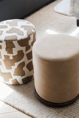 Pouf Jigsaw Tobacco - By La Femme