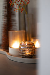 Stripe Tealight Glitter