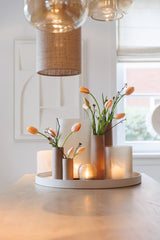 Terrana Vaas - Light Taupe