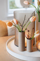 Terrana Vaas - Light Taupe