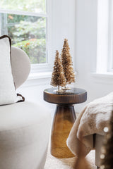 Sequins Kerstboom Champagne