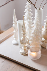 Luster Waxinelicht - Wit