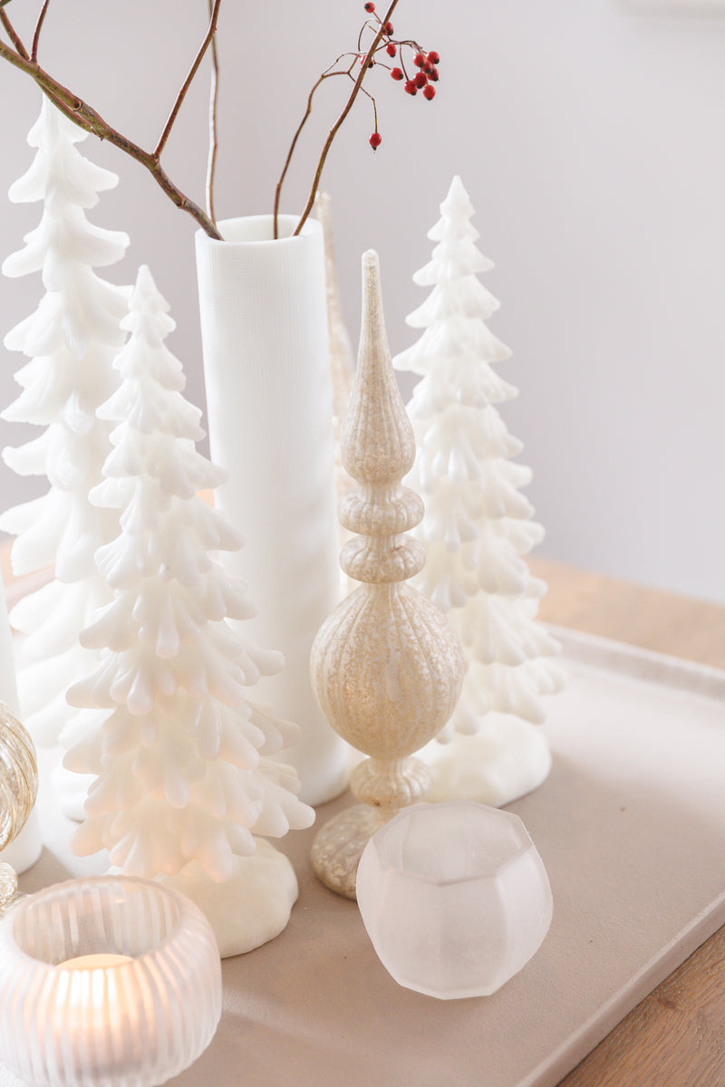 Gummy Waxinelicht - Wit