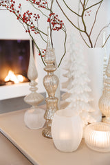 Magic Kerst Piek Glans Zilver - Set van 3