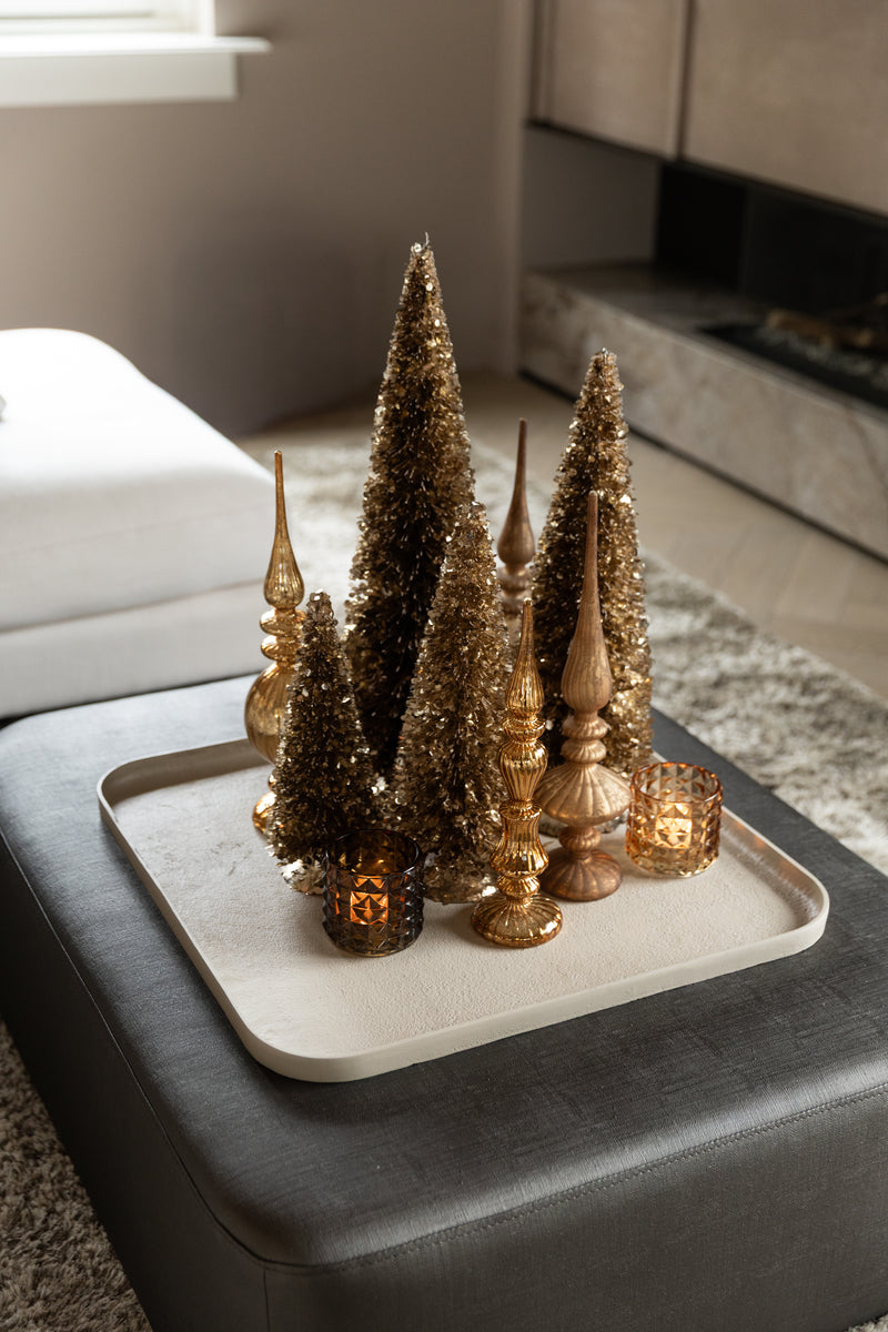 Magic Kerst Glans Goud - Set van 3