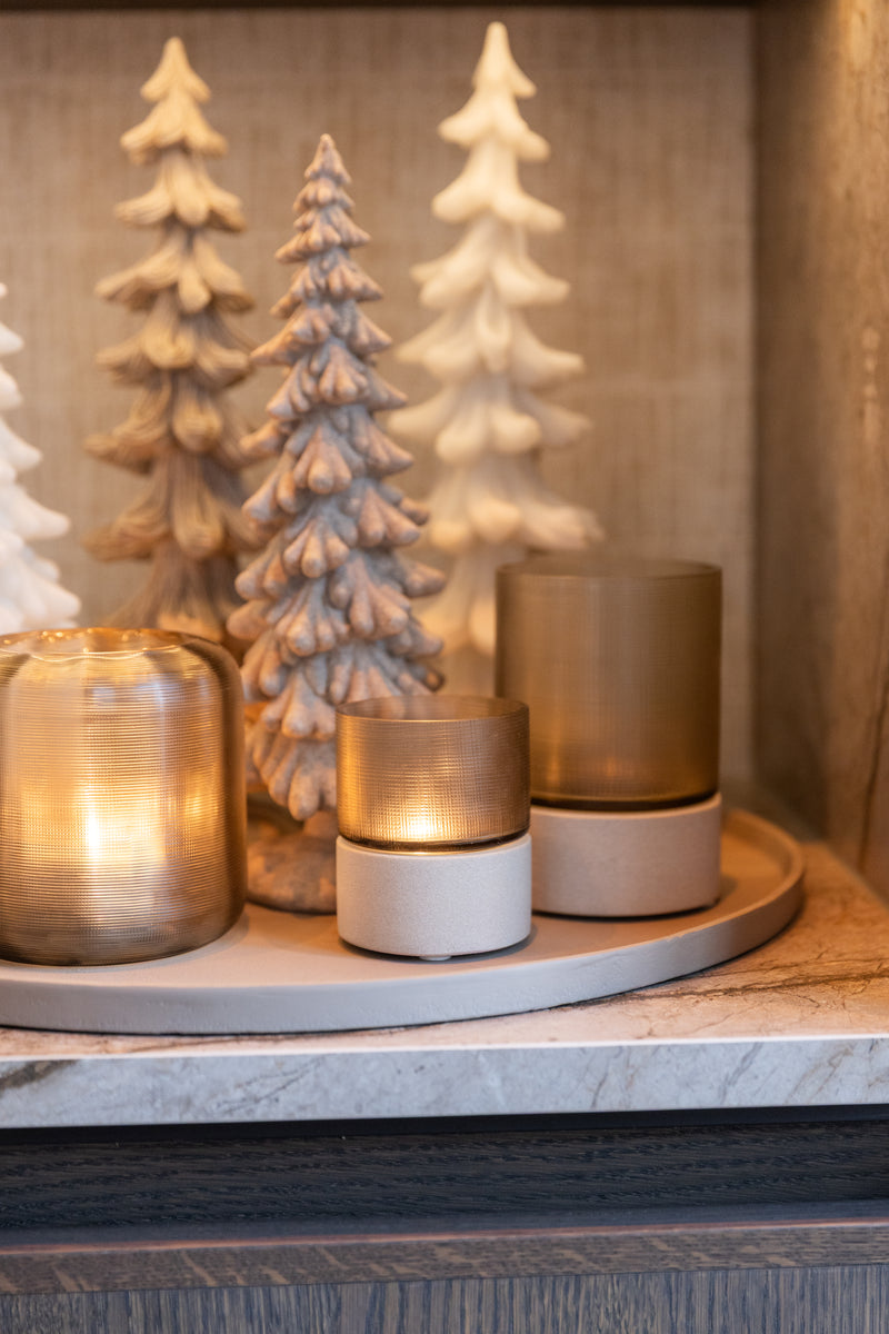 Oberina Tealight - Brown