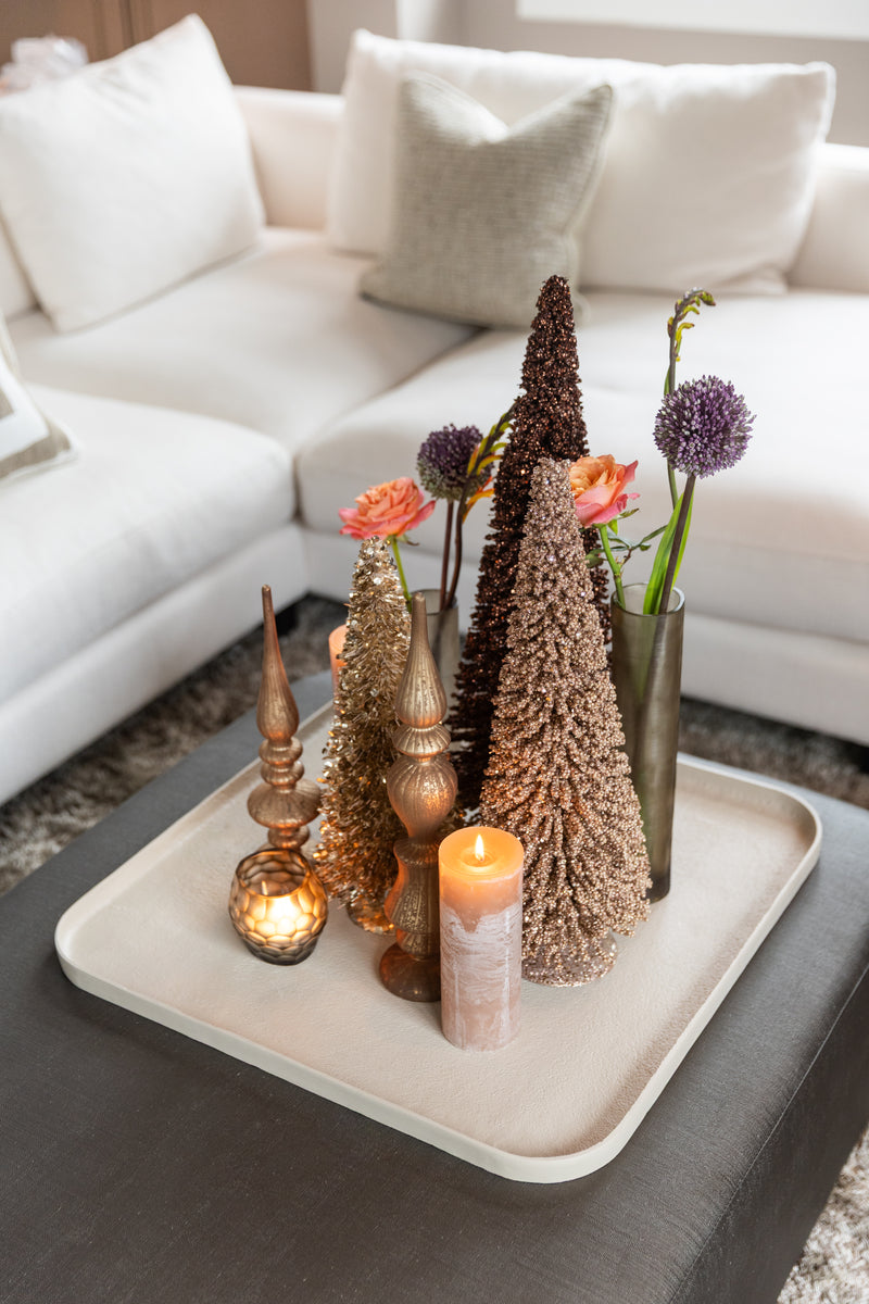 Sparkle Kerstboom Rosegoud