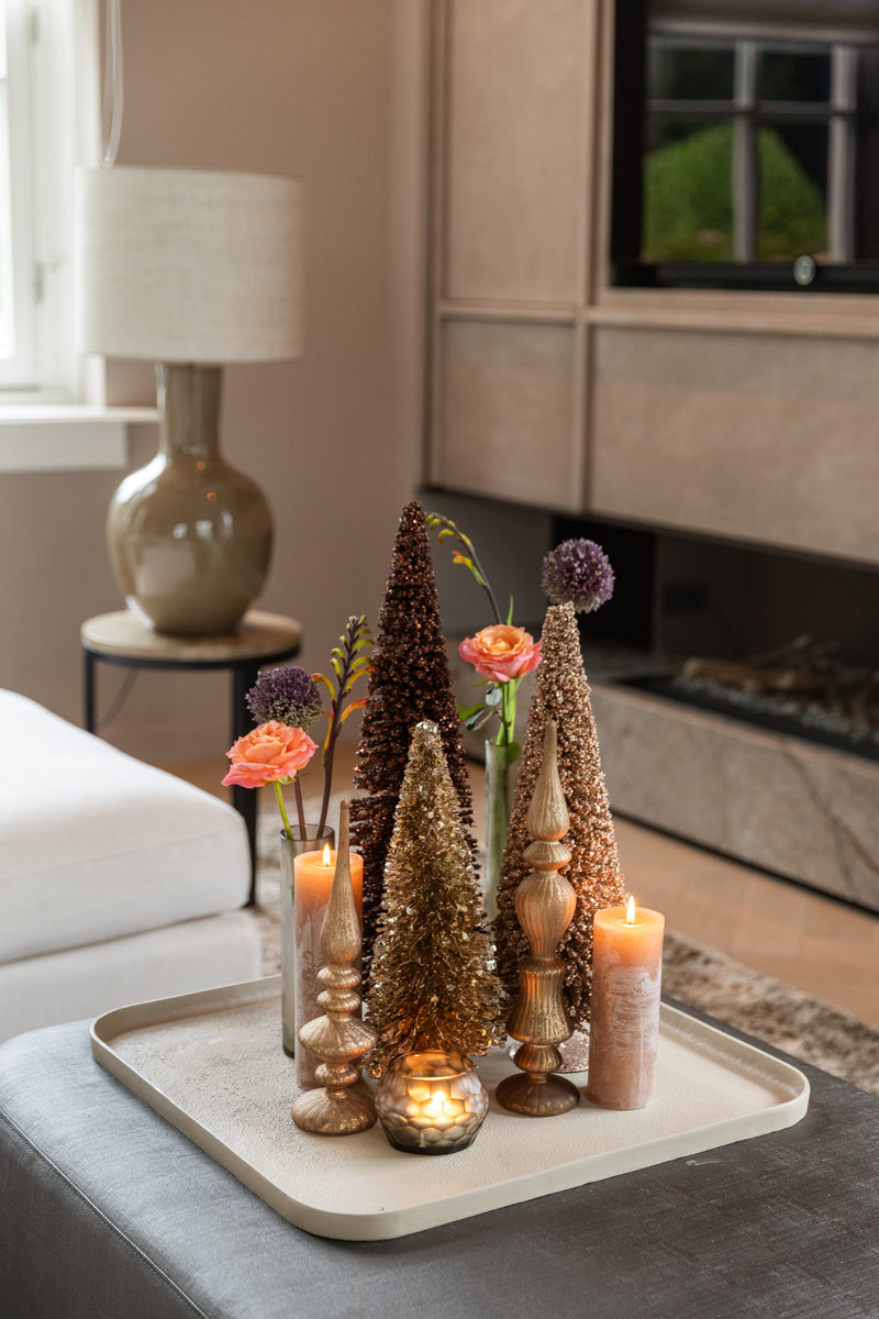 Sparkle Kerstboom Rosegoud