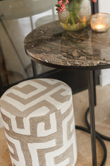 Pouf Kuba Grey - by La Femme