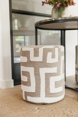 Pouf Kuba Grey - by La Femme