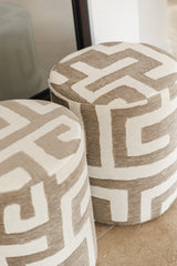 Pouf Kuba Grey - by La Femme