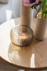 Luster Waxinelicht - Smoke