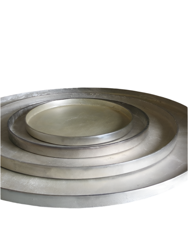 Round Tray Silver 