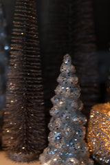 Glitter Christmas Tree Greige