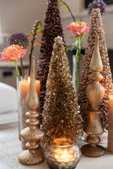 Magic Kerst Mat Goud - Set van 3