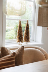 Sequins Kerstboom Champagne
