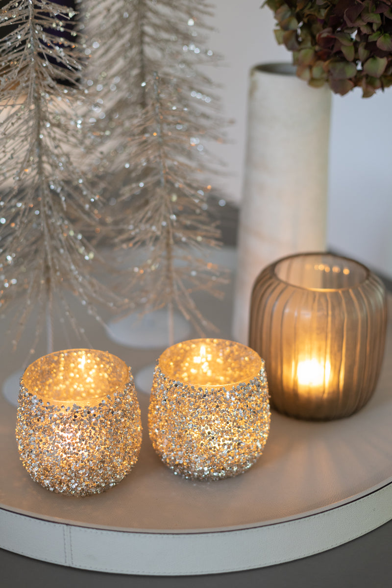 Glitter Tealight