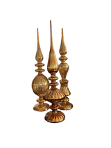 Magic Kerst Glans Goud - Set van 3