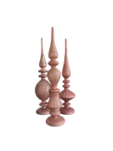 Magic Kerst Mat Roze - Set van 3