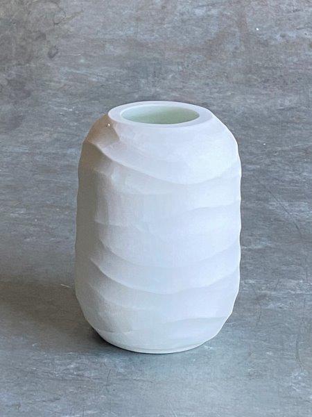 Mini Bulb Vase White