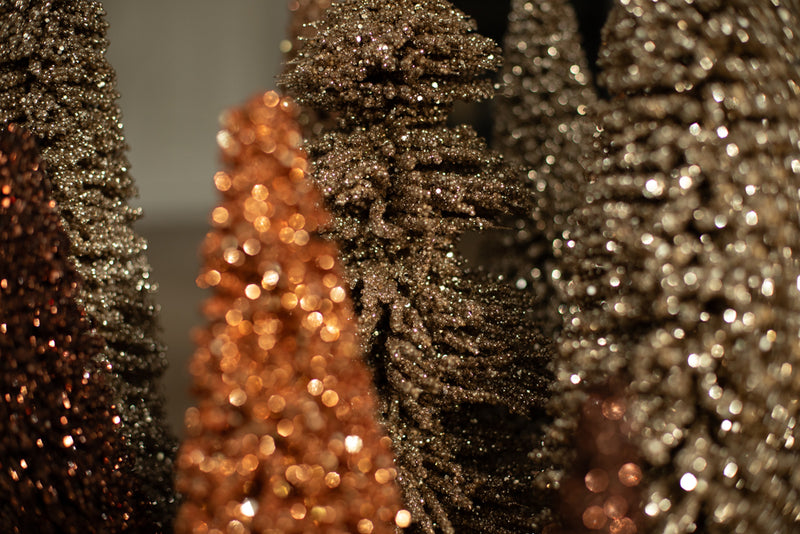 Sparkle Christmas Tree Copper 