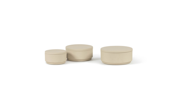 Buitenkaars Zand - Set van 3